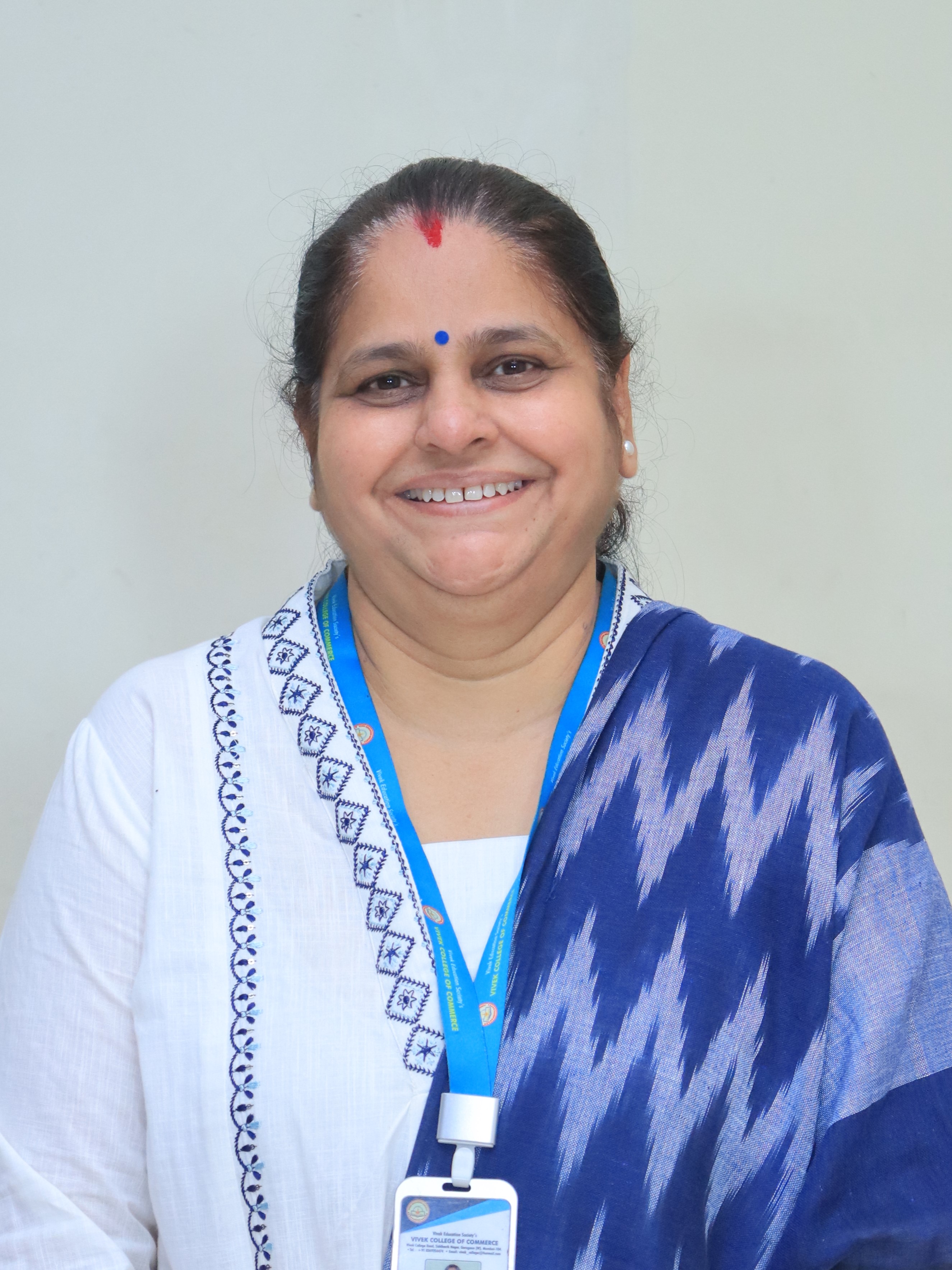 Dr. Ranjeet Kaur Bharat Patel #Co-ordinator #B.M.S - Management Studies